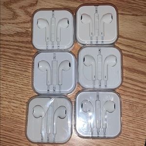 6 box earphones